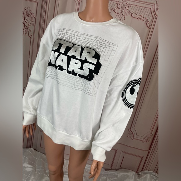 Disney Parks Womens Sweatshirt Extra Large Star Wars Rebel Alliance Starbird New - Picture 3 of 10